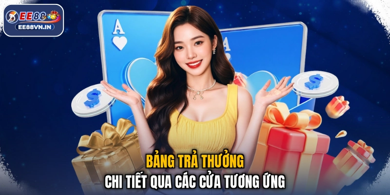 PG Thưởng Qua Cửa - Quay Hũ Cực Đã, Nhận Quà Thả Ga 3 Bảng trả thưởng chi tiết qua các cửa tương ứng