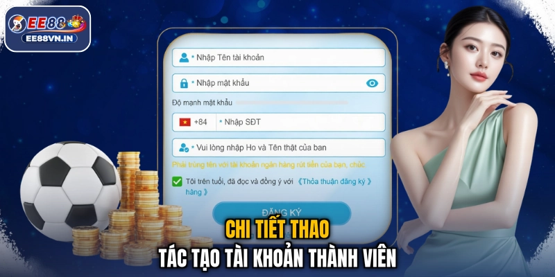 Home 23 Chi tiết thao tác tạo tài khoản thành viên