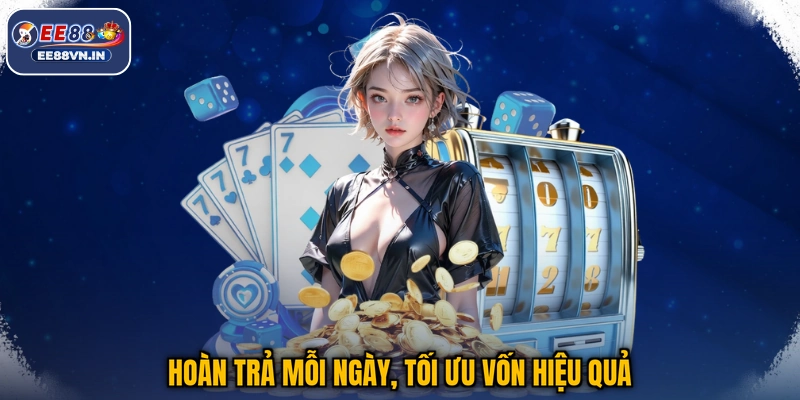 Hoàn Trả Không Giới Hạn Mỗi Ngày Cực Cao Lên Tới 2.8% 4 Hoàn trả mỗi ngày, tối ưu vốn hiệu quả