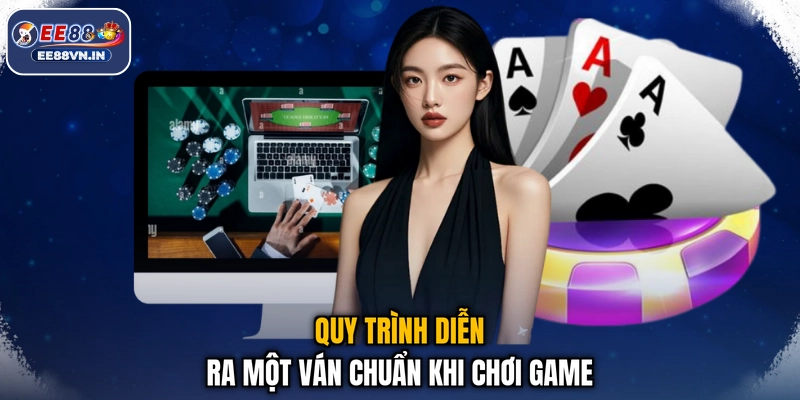 Blackjack - Rút Bài Cực Chuẩn, Phát Tài Cả Tuần Cho Bạn 4 Quy trình diễn ra một ván chuẩn khi chơi game